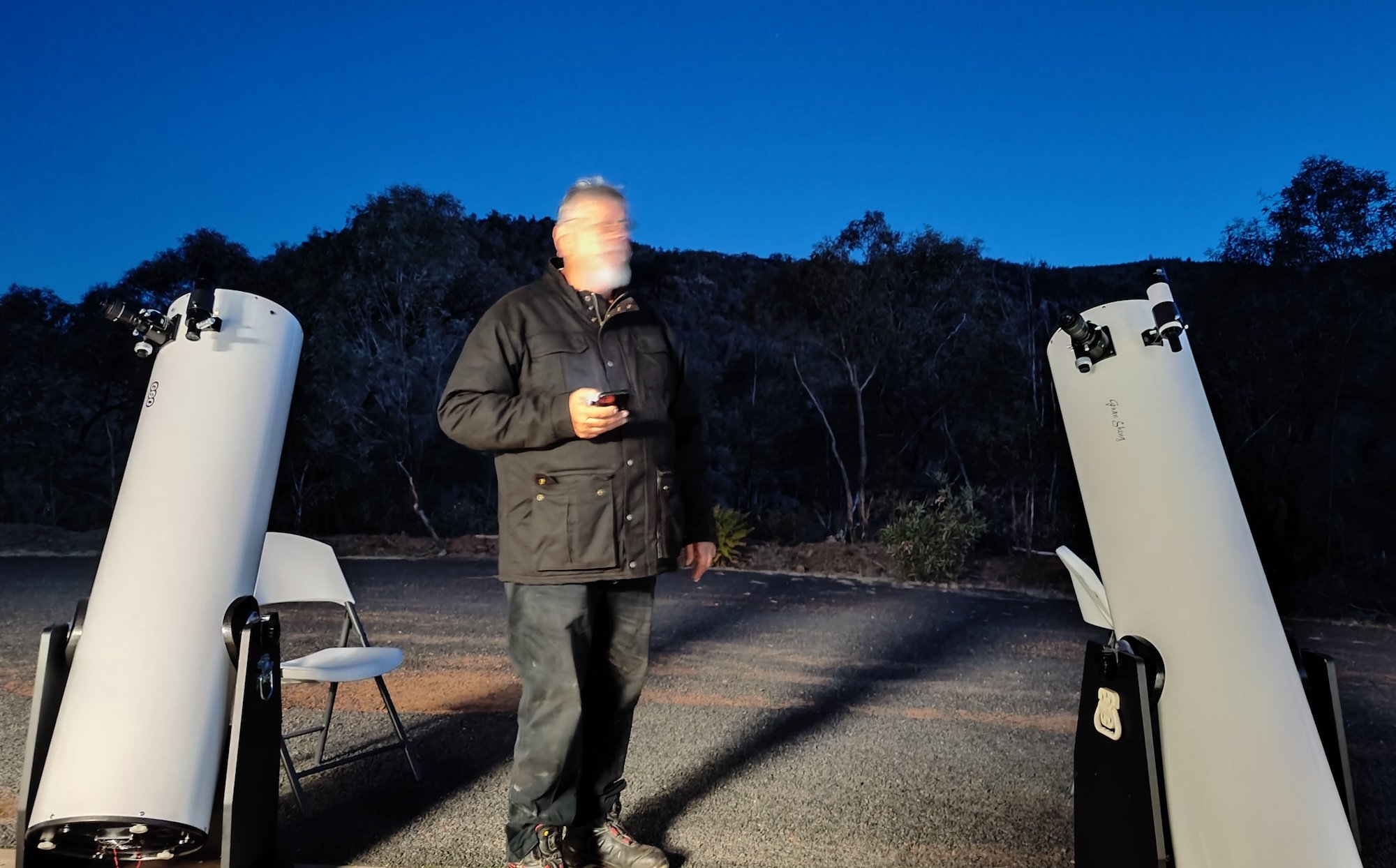 An evening at Milroy Observatory