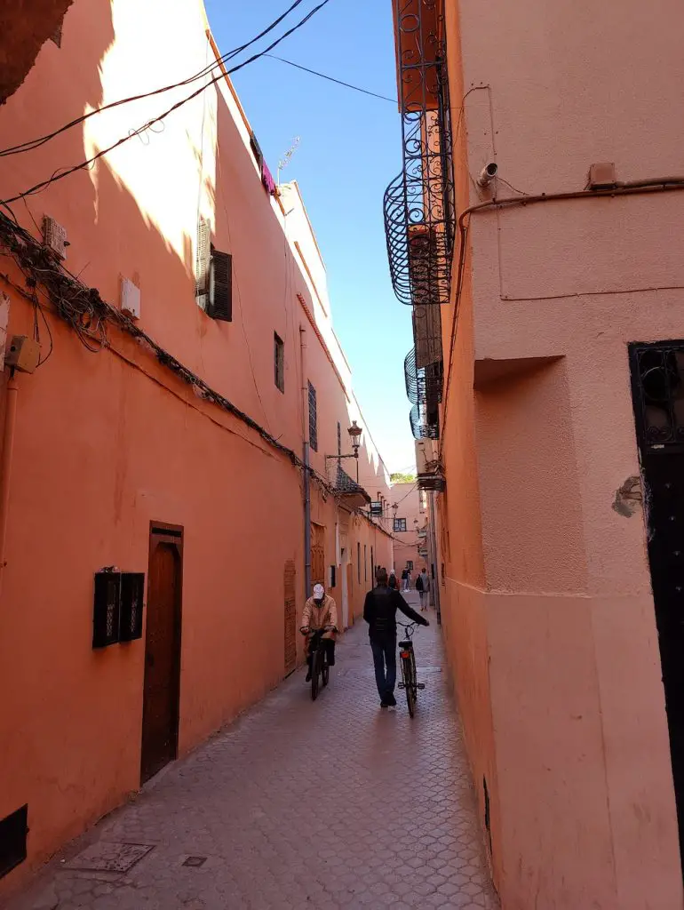 Marrakesh pink streets